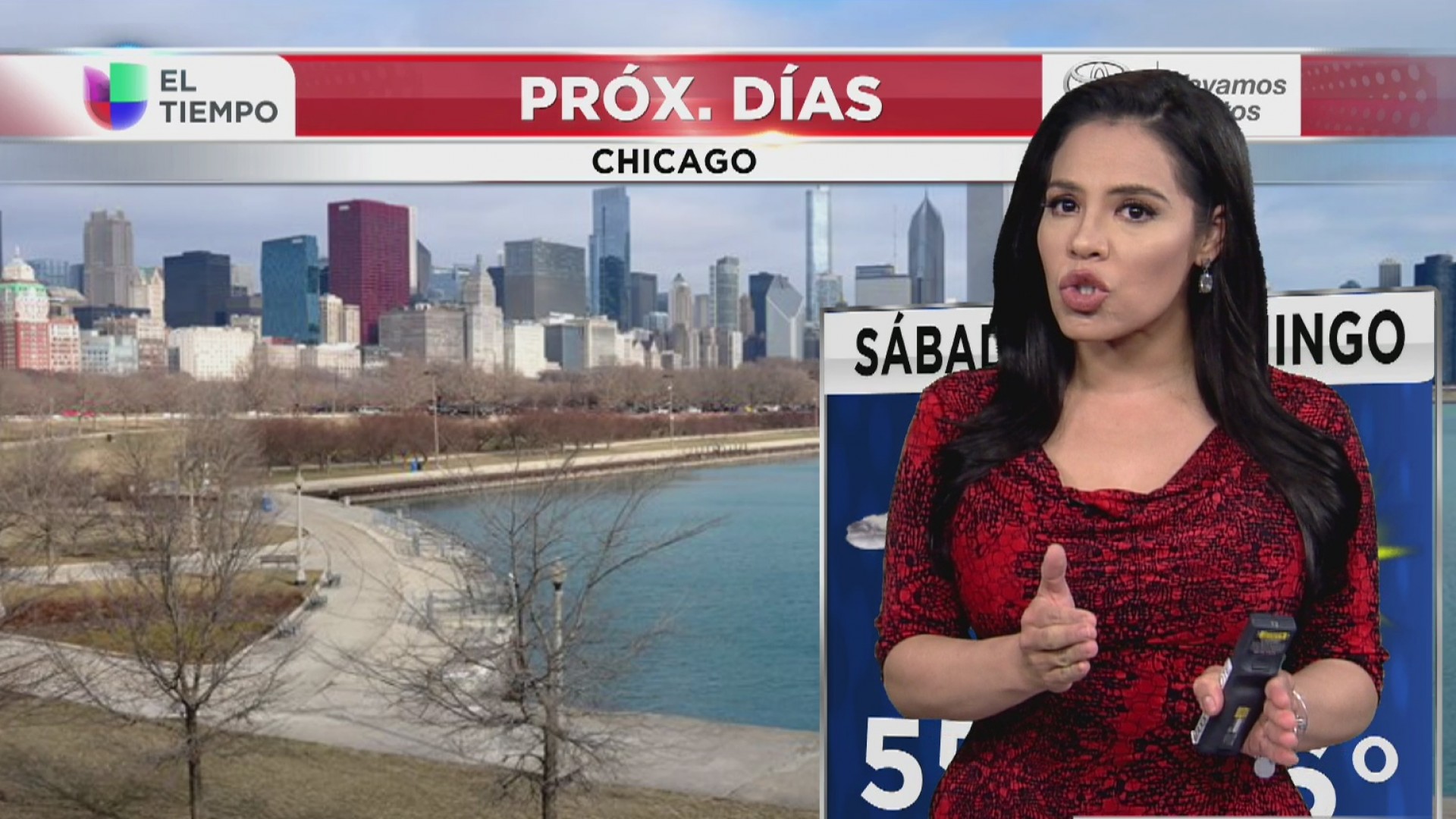 El tiempo en Chicago posibilidad de lluvia por la mañana y de sol en