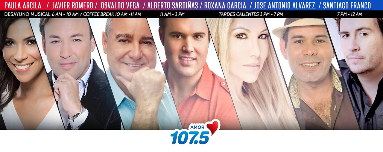 Streaming Information For WAMR FM/HD 107.5 (Miami, Florida - Amor