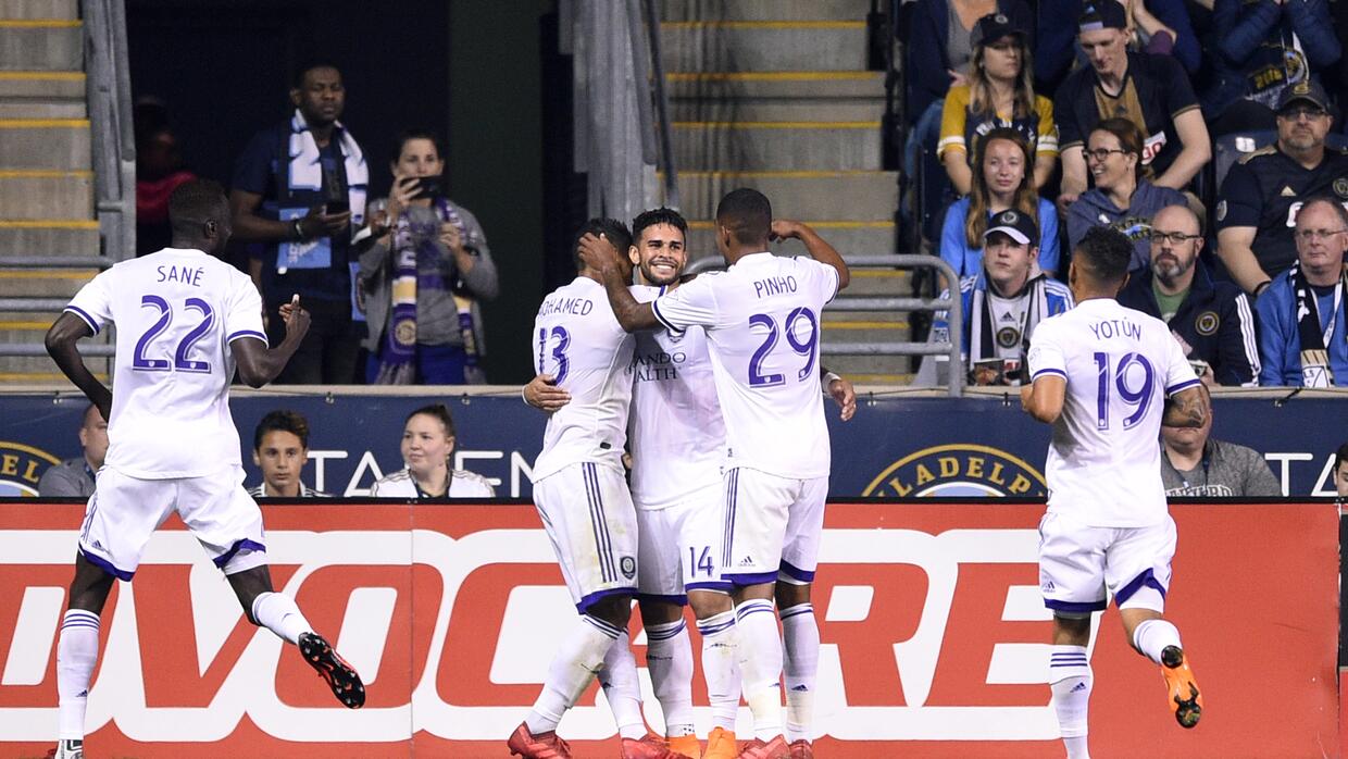 Orlando City sigue su buen momento a expensas del Philadelphia Union
