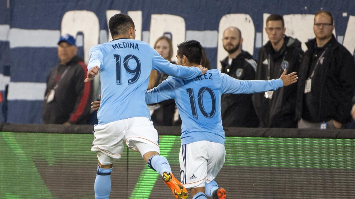 NYCFC storms Sporting Kansas City's home with South American goals.