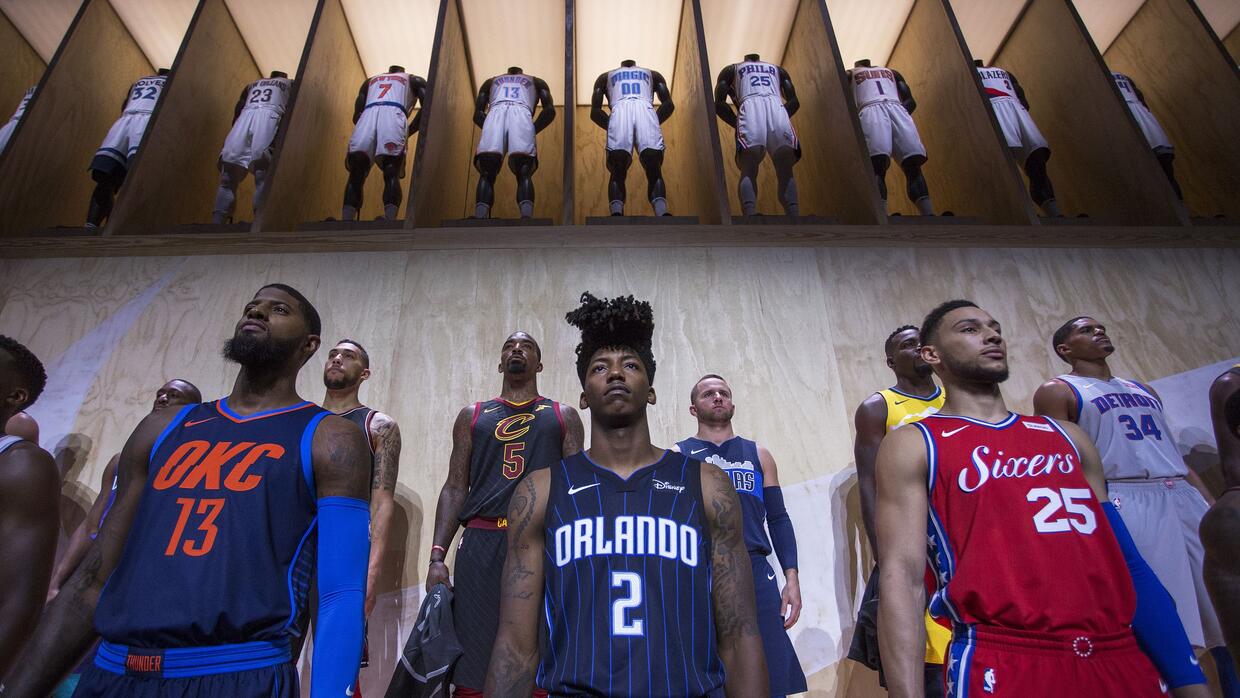 Las nuevas camisetas de la NBA serán realmente 'inteligentes'