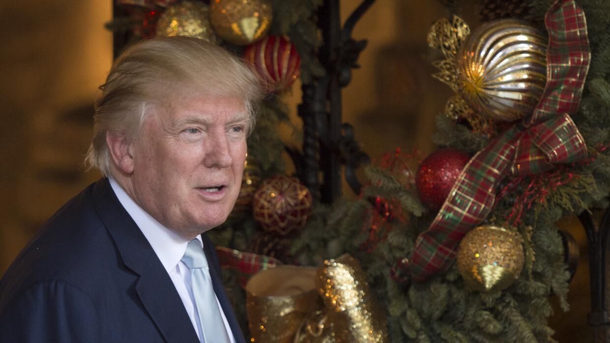 Donald Trump eligió Mar-A-Lago para pasar las fiestas de fin de año. Des...