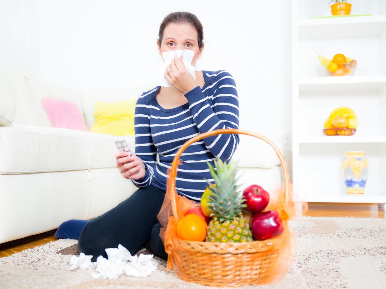 frutas prevenir gripe