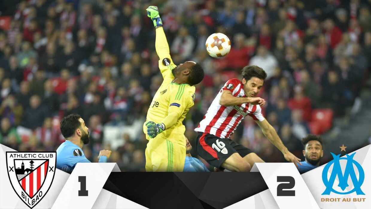 Entre actos de violencia, el Marsella derrota a Athletic Club y avanza a los cuartos de final