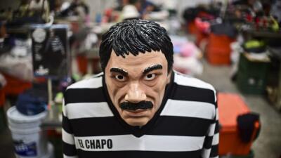 Muñeco de "El Chapo" Guzmán