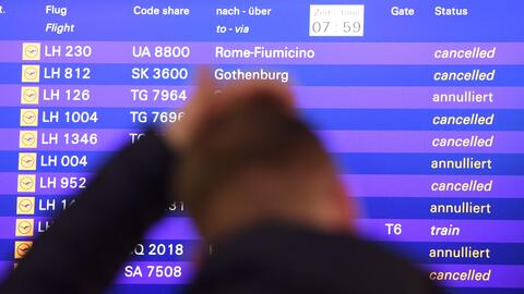 Viajeros dentro de Alemania y otros destinos internacionales han sido pe...