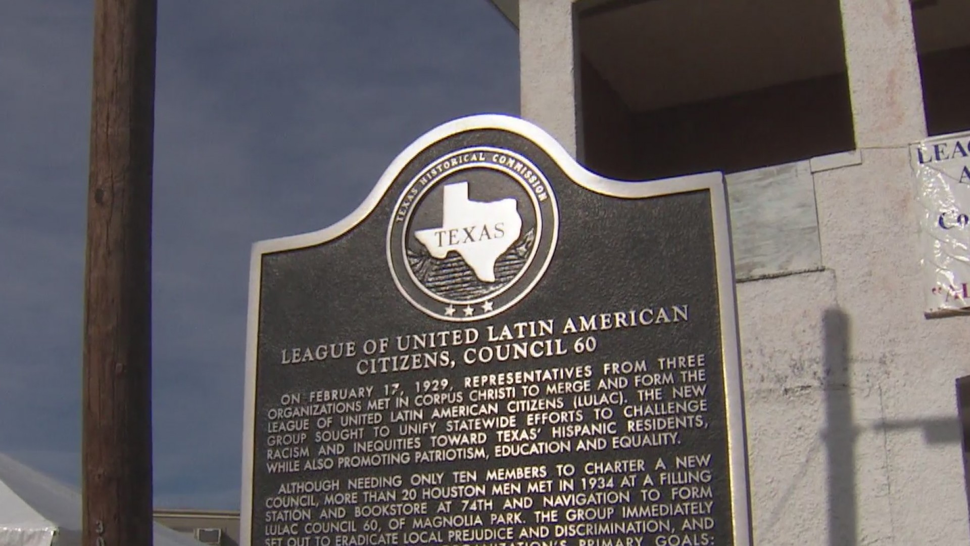 El histórico Edificio LULAC es declarado como Tesoro Nacional