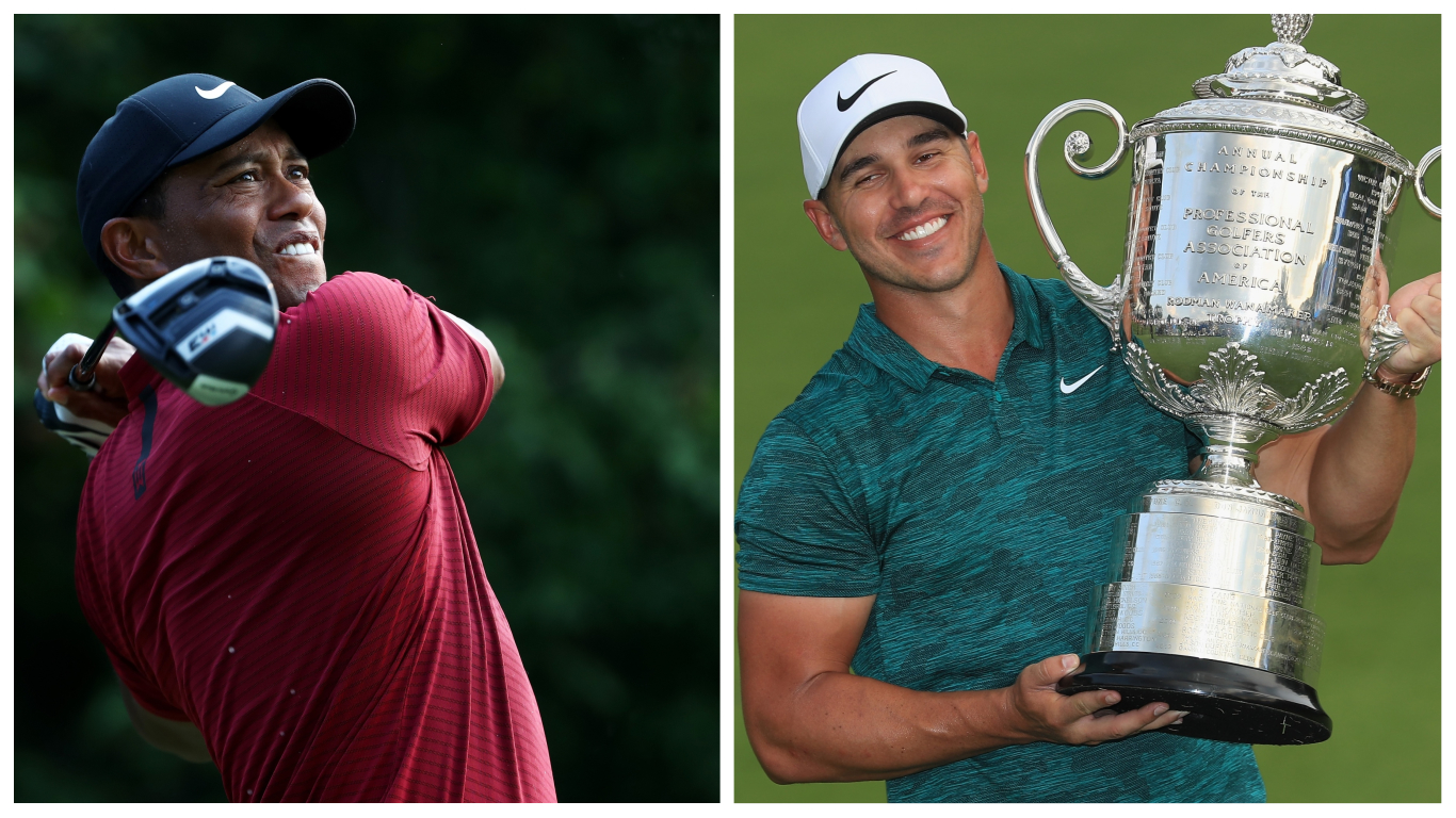 Tiger Woods deluded again, but Koepka took the PGA Championship