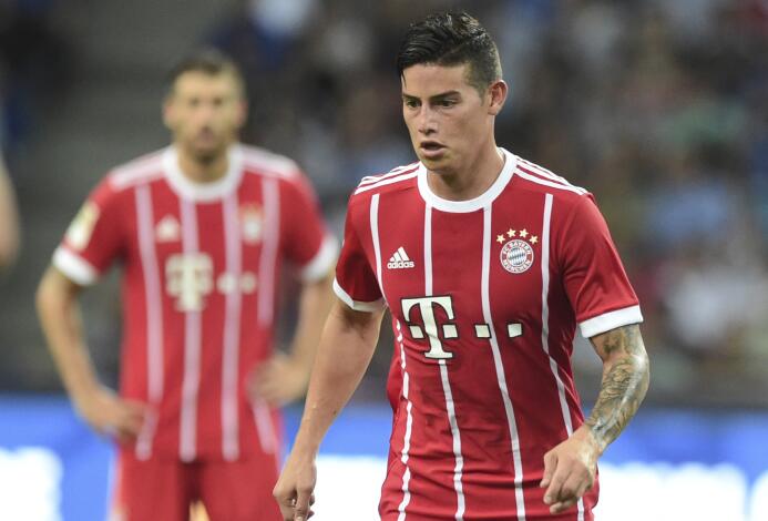 En duelo de fichajes bomba, Bayern de James venció a Chelsea de Morata A...