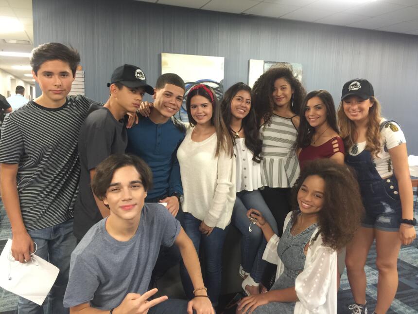 Behind the scenes with the bandas