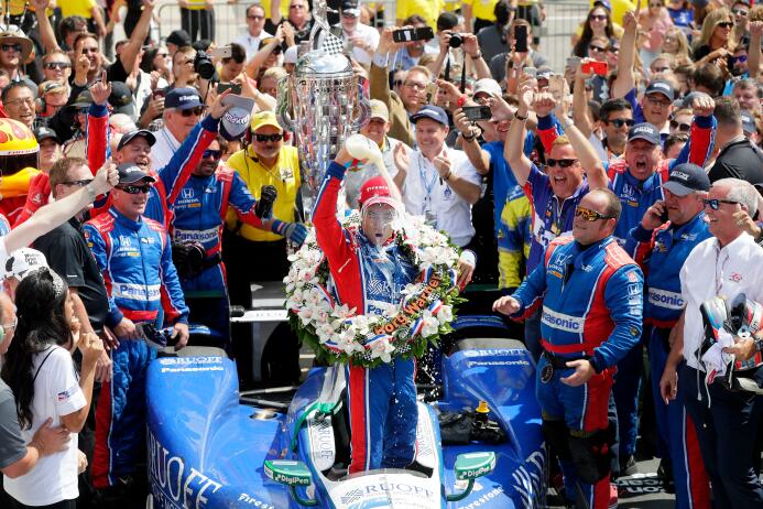El triunfo de Takuma Sato, el primer asiático en ganar en las 500 Millas...