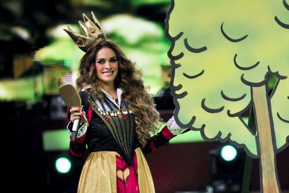 Galilea Montijo en Pequeños Gigantes.