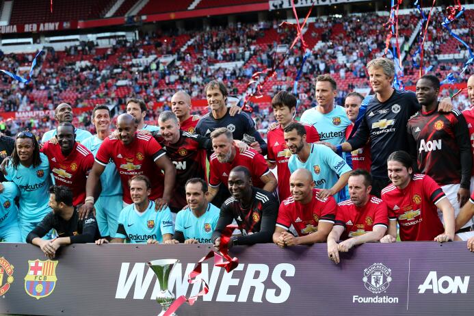 Manchester United vs Barcelona, 20 años después ¿a quiénes reconoces? Ge...