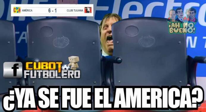 América dio un gran duelo ante los Xolos de Miguel Herrera y los memes n...
