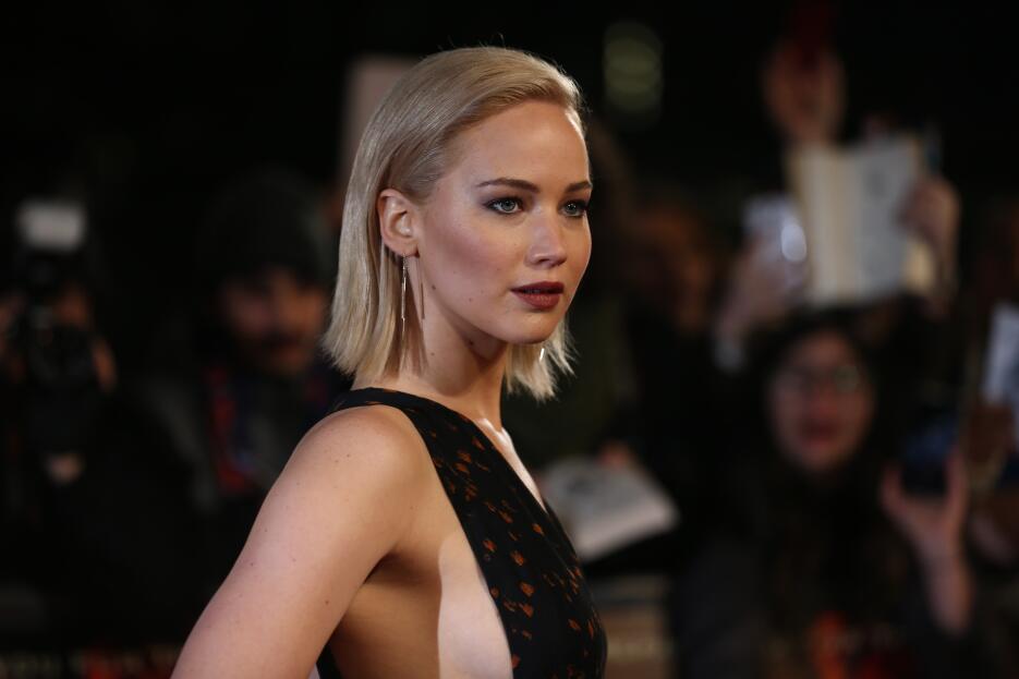 Jennifer Lawrence en el estreno de 'Mockingjay Part 2' en Londres.