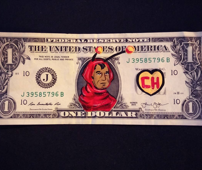 Trump moriría si ve estos billetes de un dólar con el Chapulín Colorado...