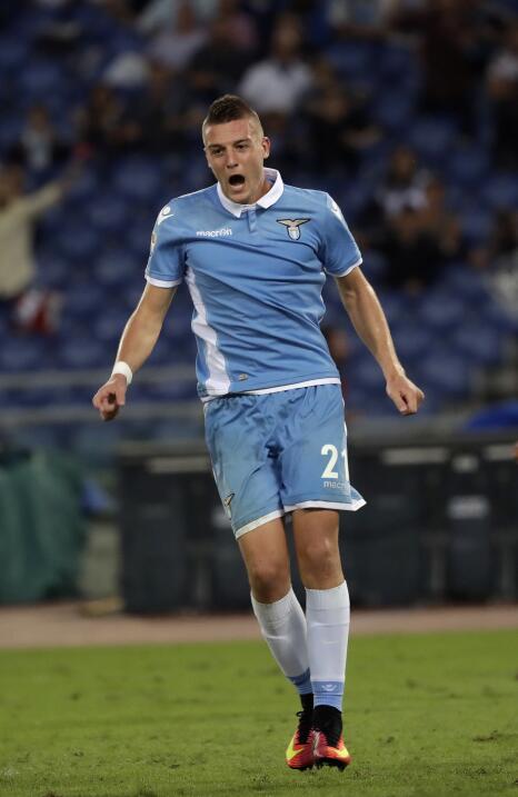 El serbio-español Sergej Milinkovic-Savic (Lazio) es una de las joyas má...