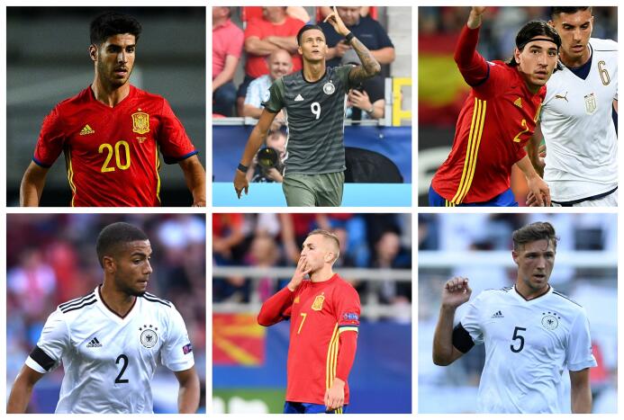 Las joyitas españolas y alemanas que disputarán la final del Europeo Sub...