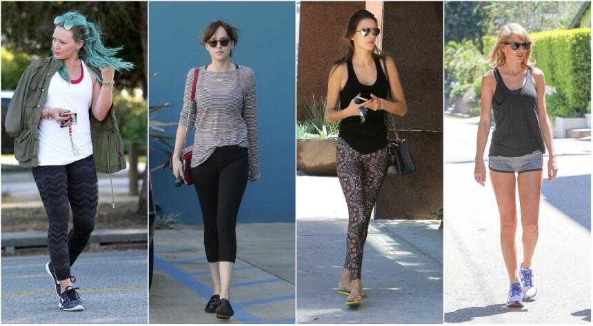 Las famosas van al gym