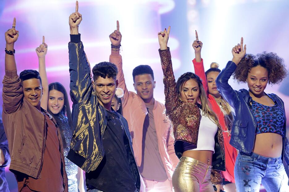 Los chicos de La Banda iniciaron el show por todo lo alto con un gran pe...