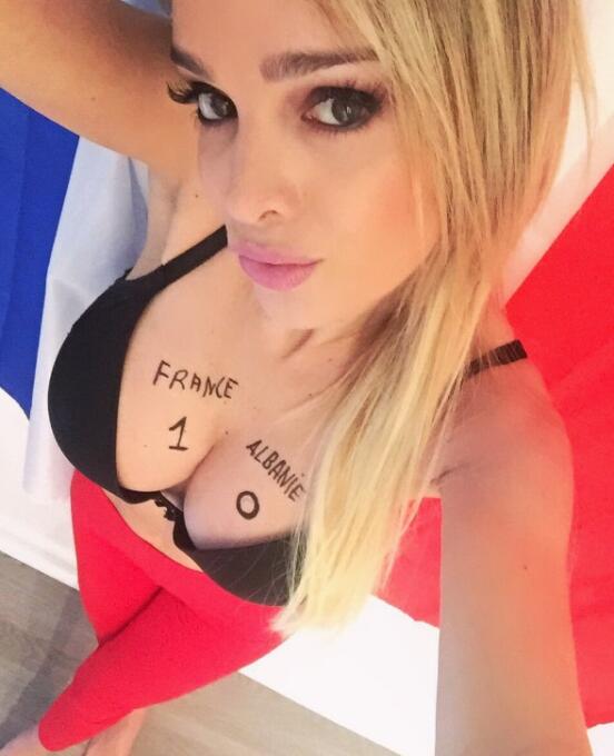 La espectacular francesa es una ferviente aficionada al fútbol y desea q...