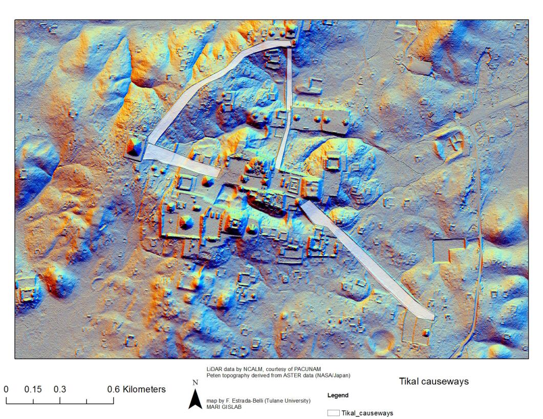 Ciudad Maya en Petén Guatemala.