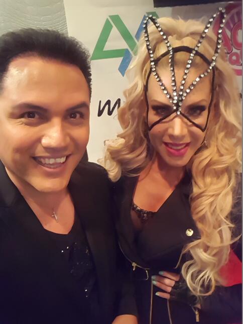 Lorena Herrera estuvo de visita con Auri Salgado