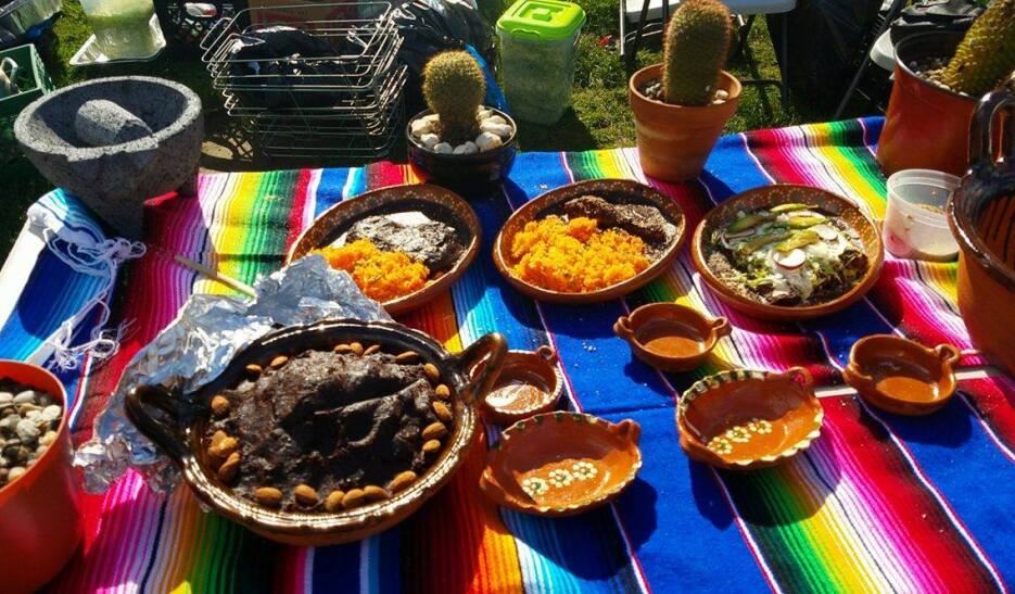 Los organizadores esperan hacer de la Feria de los Moles una tradición e...