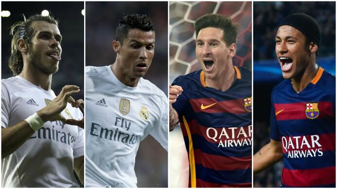 Protagonistas Real Madrid-Barcelona
