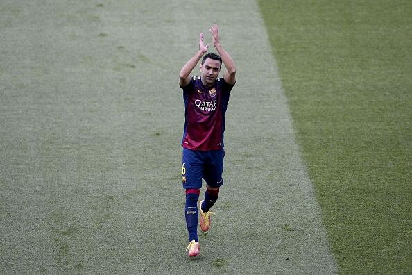 Barcelona despide a Xavi
