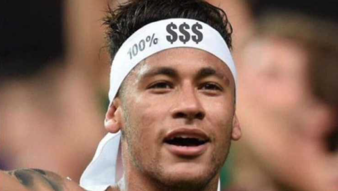 En memes: Neymar se inclina por los millones del PSG Captura de pantalla...