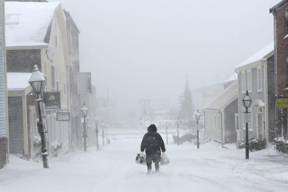 Tormenta de nieve en el noreste