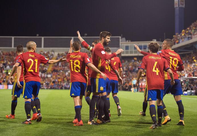 España se convirtió en el clasificado 11 a Rusia 2018 gettyimages-858421...