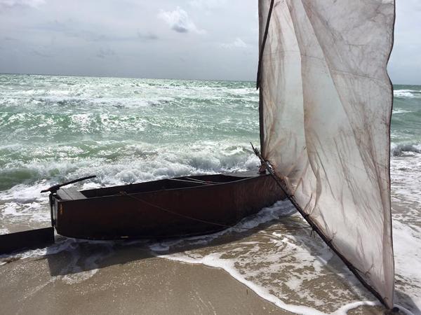 Grupo de balseros cubanos llegaron hasta Miami Beach