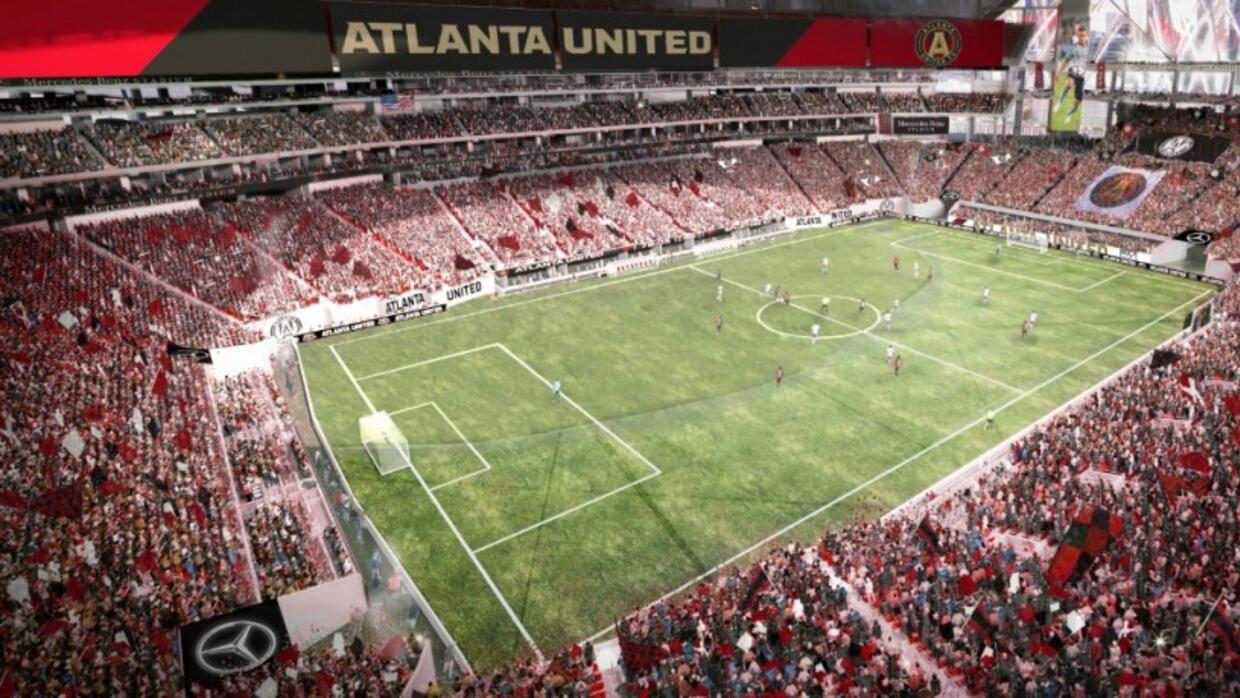 Atlanta United FC se prepara para inaugurar su futurista estadio el