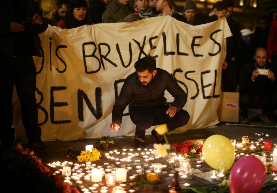Vigilias atentados Bruselas / marzo 2016