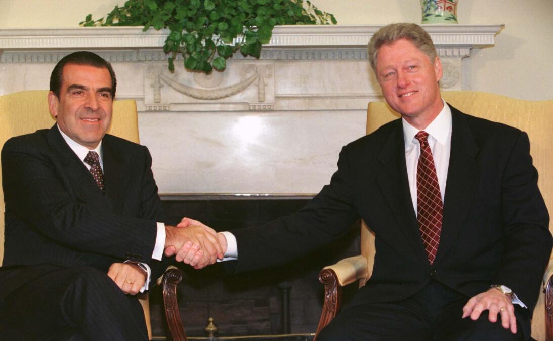 Clinton y Frei