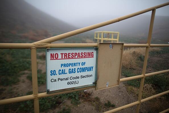 Instalación de SoCalGas en Aliso Canyon