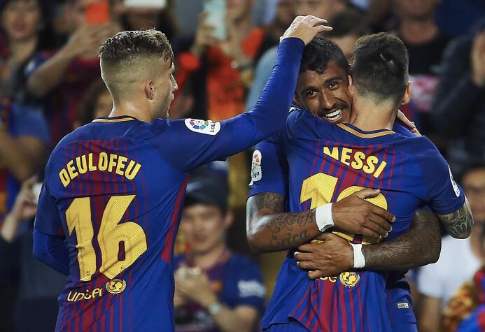 Faena de Messi en la goleada 6-1 del Barcelona sobre Eibar 6364145812829...