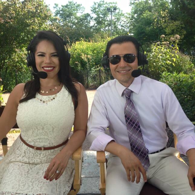 Esta vez la gira de en tu barrio llegó a Portage Park y Ericka Pino, Enr...