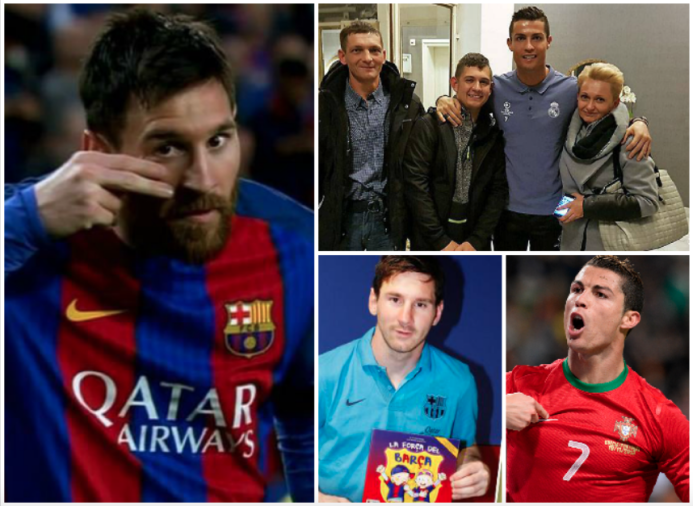 No fue solo en México: CR7 y Messi, dos cracks que siempre se preocuparo...