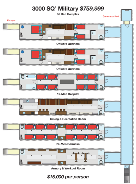 En fotos: Cómo son los refugios subterráneos para sobrevivir a un ataque...