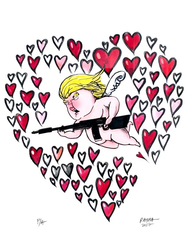 En fotos: Así ve a Trump una caricaturista que desafió la censura en Ven...