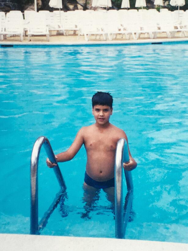 La infancia del hijo secreto de Juan Gabriel en fotos