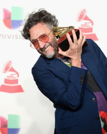 <b>FITO PÁEZ</b> - Mejor Canción de Rock: ‘Tu vida mi vida’.<br/>
