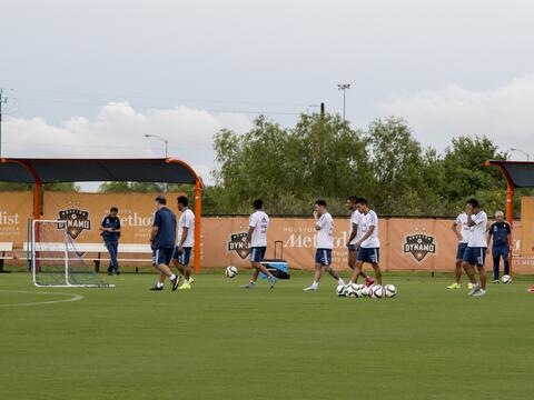 Práctica de la selección de futbol de Argentina