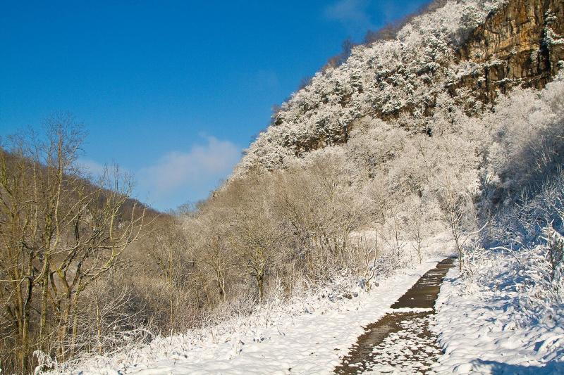Así se ve el invierno en los parques nacionales de Estados Unidos CUMBER...