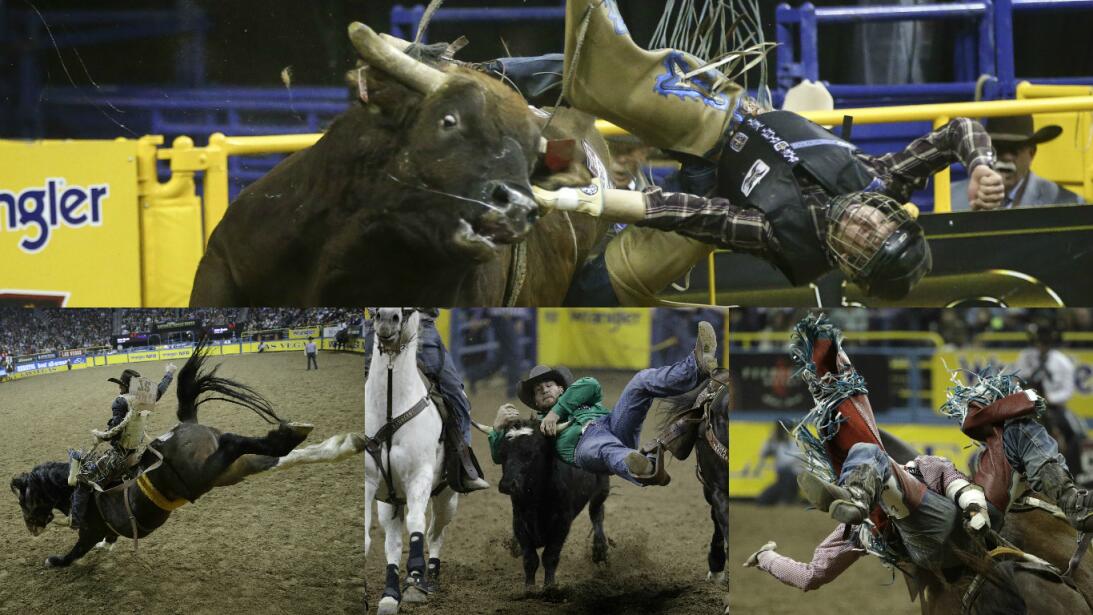 La rudeza e intesidad de los Nacionales de Rodeo en Las Vegas Getty-prim...