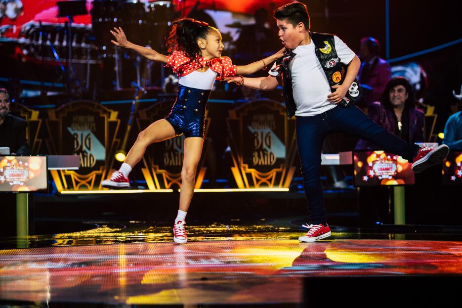 Duelos de baile en Pequeños Gigantes