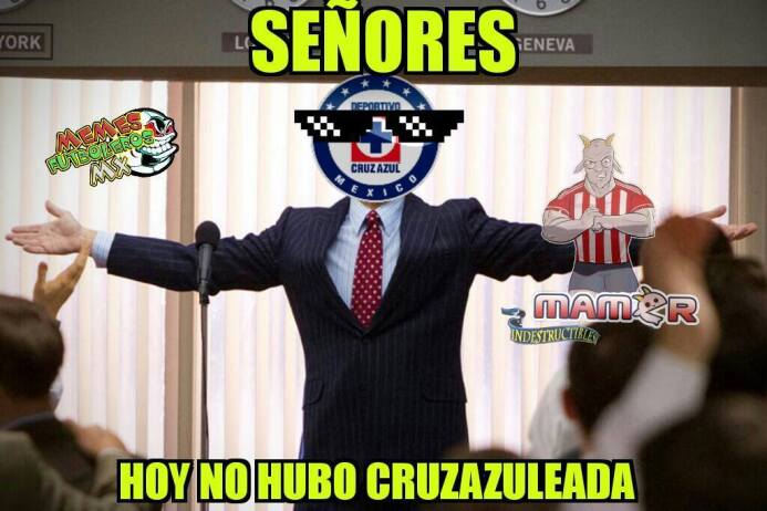 Ahora los memes celebraron los triunfos de Cruz Azul y Necaxa.